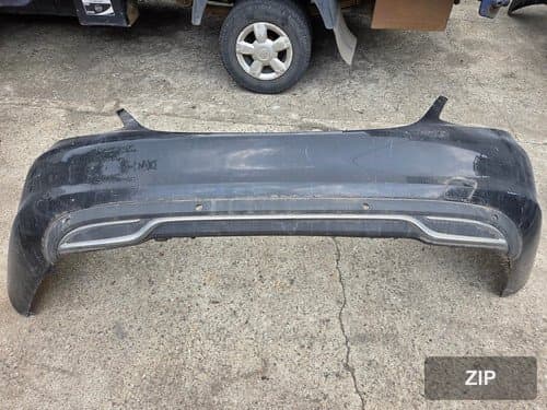 Накладка заднего бампера Mercedes-Benz C-Class W205 A2058850138 A2058851138 (6 отверстий под датчик)