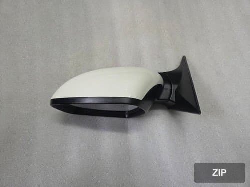 Боковое зеркало левое электрическое со складыванием 7pin WAA Grand White