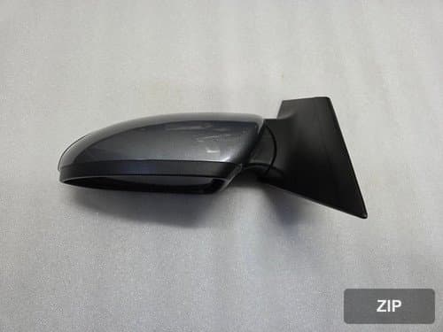 Боковое зеркало левое электрическое складное LED BSD пьютер-серое