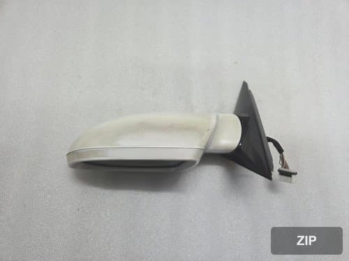 Боковое зеркало левое Kia K7, электрическое складное с LED подсветкой и указателем поворота 876103R000SWP