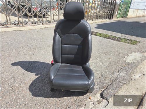 Сиденье переднее левое (водительское, кожа, электро, подогрев, с airbag)