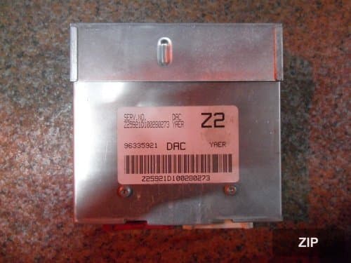 Блок управления двигателем ECM 96335921 Z2