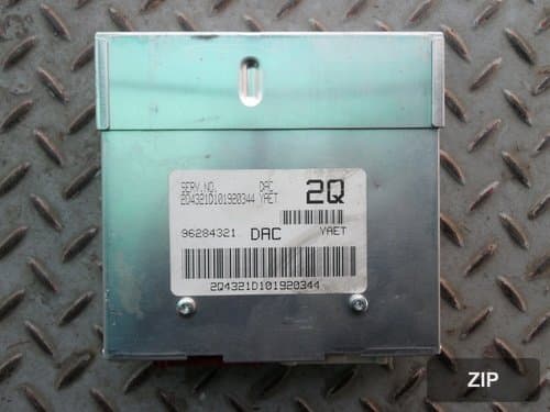 Блок управления двигателем ECM 96284321 2Q