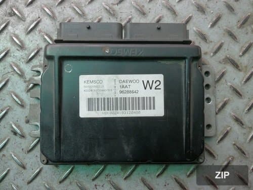 Блок управления двигателем ECM 96288642 W2