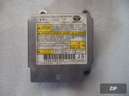 Airbag sensor Kalos P96534479