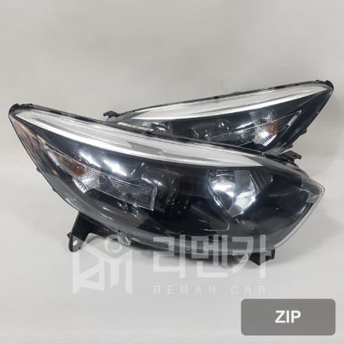 Фара (чёрный вариант) для Renault Samsung QM3