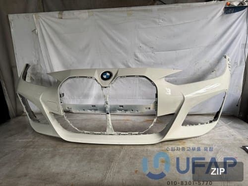 Бампер передний с датчиками 4 отверстия, BMW 4 Series G26, 5118078573, 51115A0F321