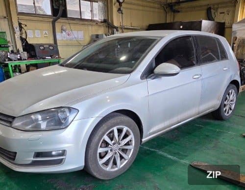Бампер передний, решётка и капот — б/у Volkswagen Golf VII