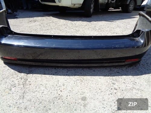 Накладка заднего бампера Lacetti 96617582 с усилителем 96617604 (универсал)