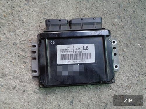 Блок управления двигателем Tosca ECM 96418374